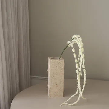 Flor sintética Amaranto colgante - Blanco, 112 cm - Botané