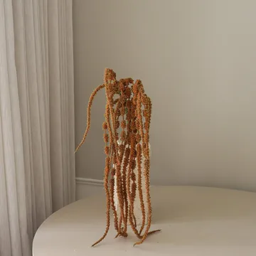Flor sintética Amaranto colgante - Marrón, 112 cm - Botané