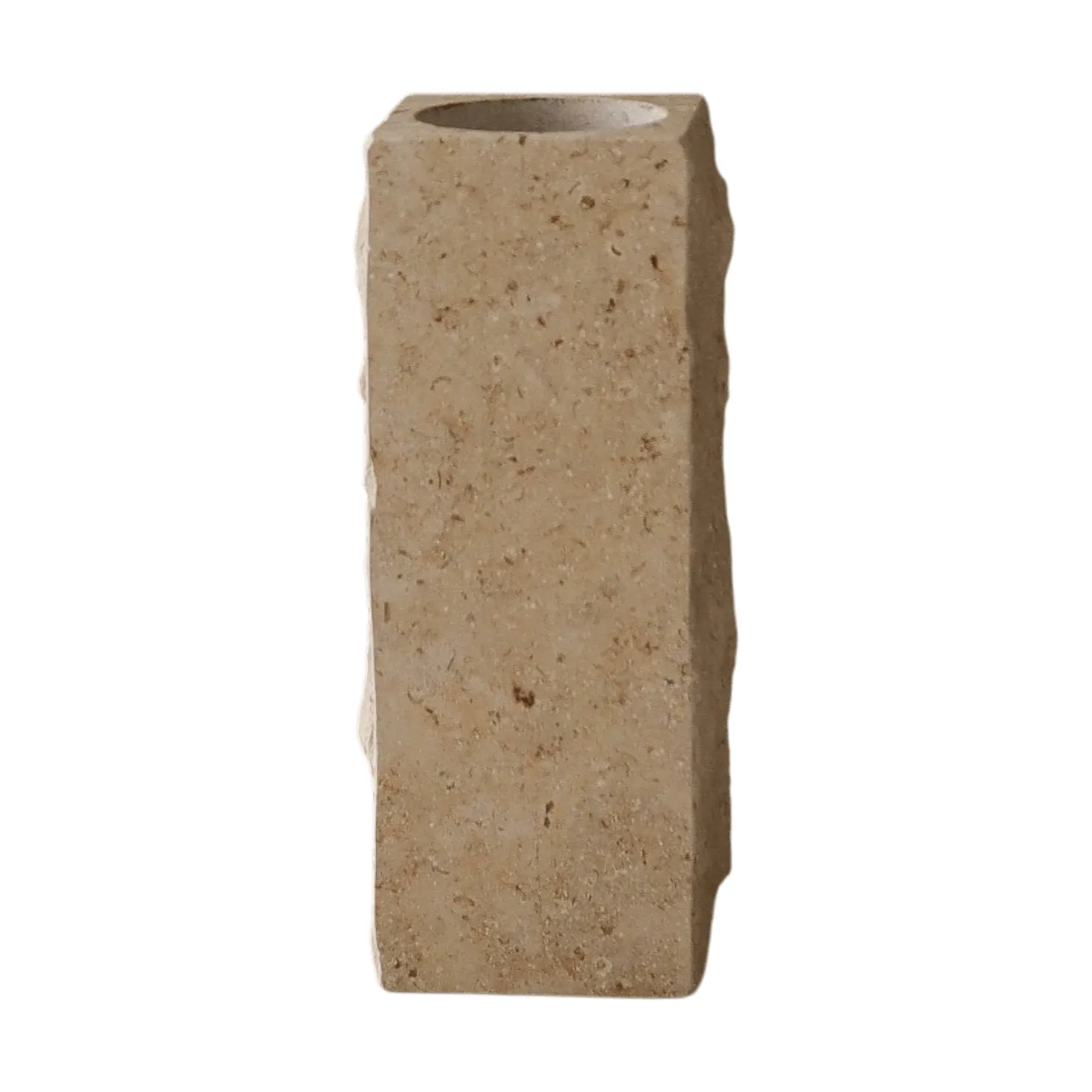 Jarrón de mármol Limestone Edge, Medium, 30 cm Botané