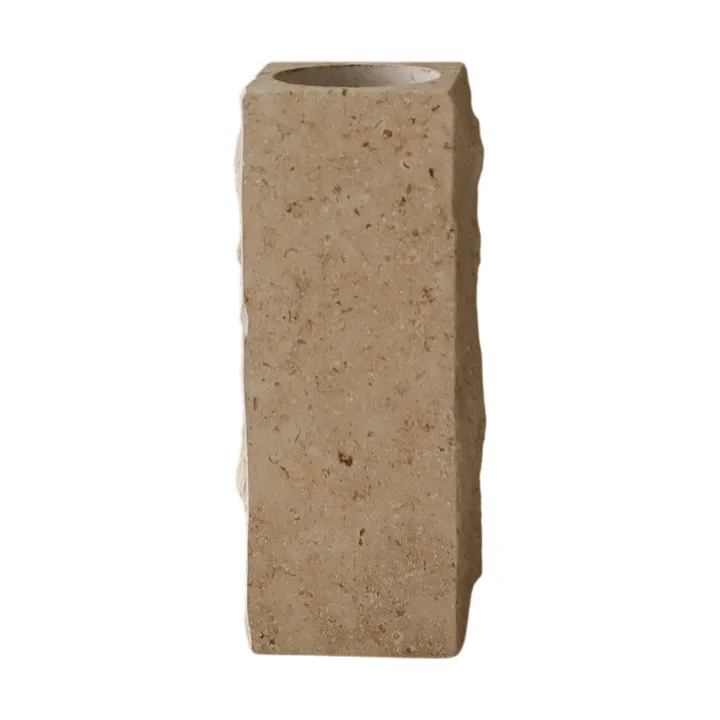 Jarrón de mármol Limestone Edge - Medium, 30 cm - Botané