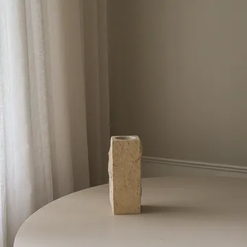 Jarrón de mármol Limestone Edge - Small, 25 cm - Botané