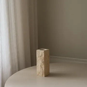 Jarrón de mármol Limestone Edge - Small, 25 cm - Botané