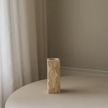 Jarrón de mármol Limestone Edge - Small, 25 cm - Botané