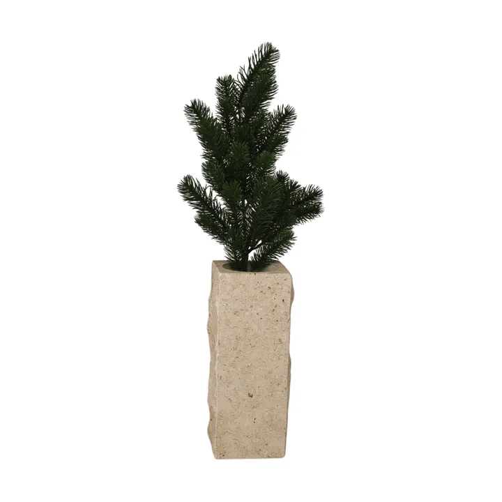 Planta sintética Rama de pino - Verde, 65 cm - Botané