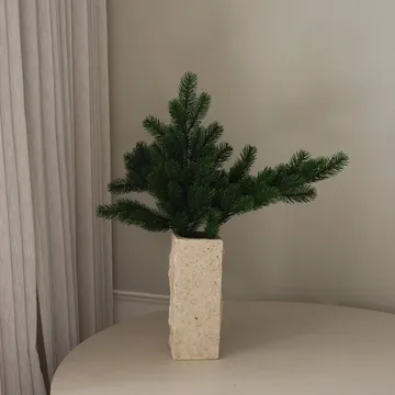 Planta sintética Rama de pino - Verde, 65 cm - Botané