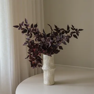 Ramo artificial Burgundy Plum Leaves - Red, 85 cm, 1 ud. - Botané