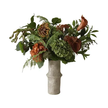 Ramo artificial Cedar Grove - Hortensia-dalia semicactus-cala, 90 cm, 14 uds. - Botané