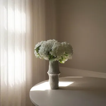 Ramo artificial de hortensias - Blanco, 7 ud. - Botané