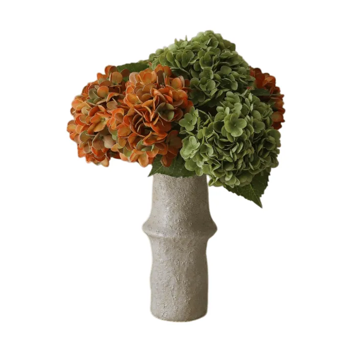 Ramo artificial de hortensias - Copper, 60 cm, 7 uds. - Botané
