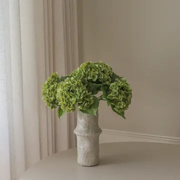 Ramo artificial de hortensias - Moss green, 51 cm, 6 uds - Botané