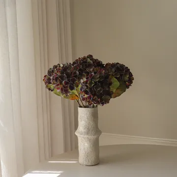 Ramo artificial de hortensias - Muted purple, 60 cm, 6 uds - Botané