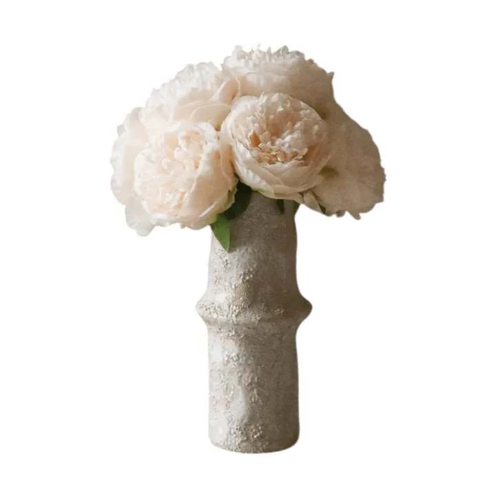 Ramo artificial de peonías - Mini, cream, 10 ud. - Botané