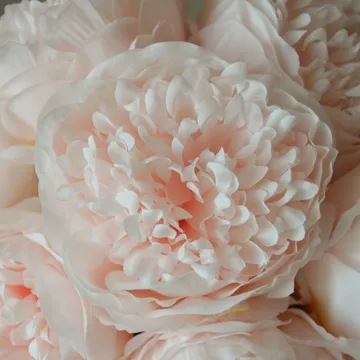 Ramo artificial de peonías - Mini, rosa claro 10 ud. - Botané