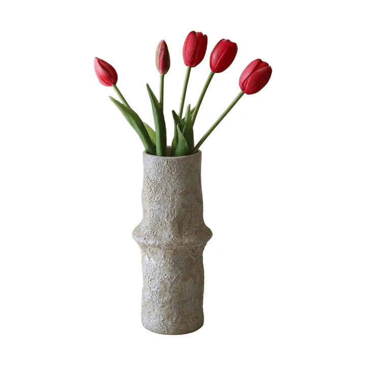 Ramo artificial de tulipanes - Light red, 5 uds. - Botané