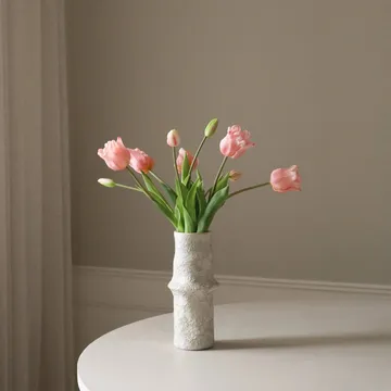 Ramo artificial de tulipanes Triumph - Rosa claro, 10 ud. - Botané