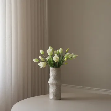 Ramo artificial mixto de tulipanes - Blanco, 20 ud. - Botané