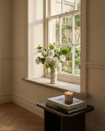 Ramo artificial Soft Serve - Hortensia-dalia, 8 ud. - Botané
