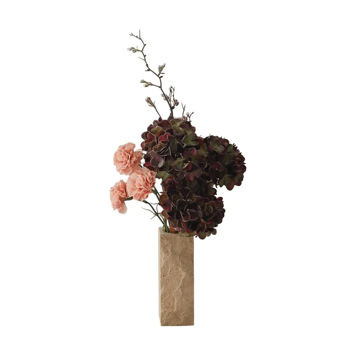 Ramo sintético Moody Blush - Hortensia, clavel, rama, 97 cm - Botané