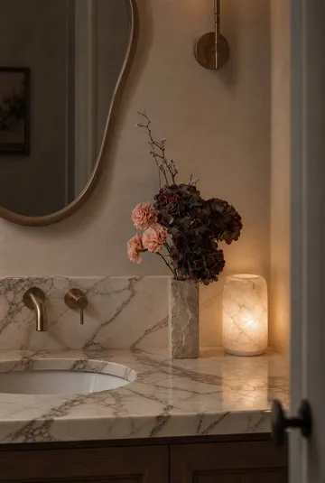 Ramo sintético Moody Blush - Hortensia, clavel, rama, 97 cm - Botané