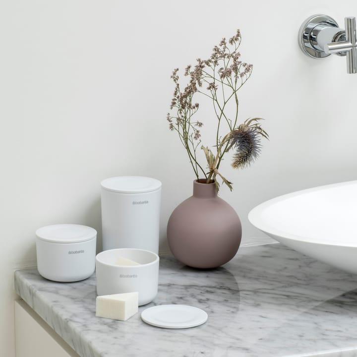 3 Botes de almacenaje ReNew, blanco Brabantia