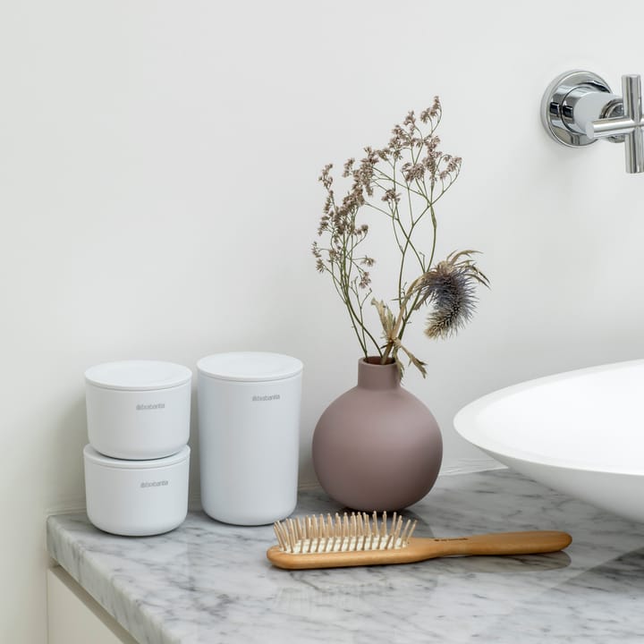 3 Botes de almacenaje ReNew, blanco Brabantia