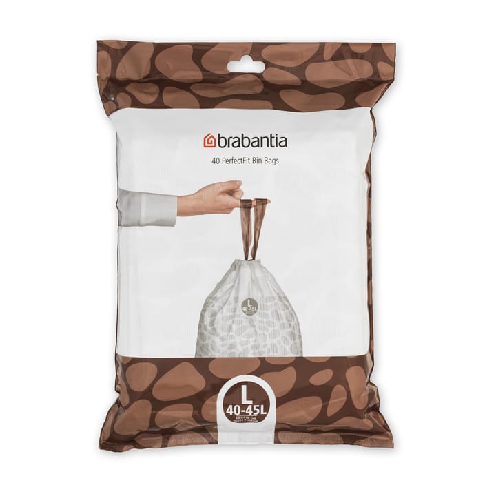 40 Bolsas de basura Brabantia PerfectFit - 40-45 L  - Brabantia