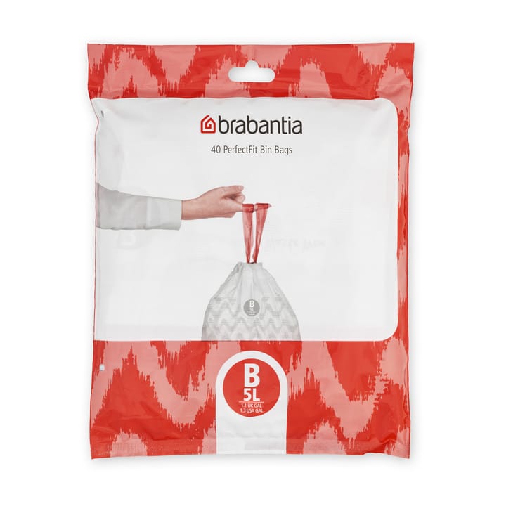 40 Bolsas de basura Brabantia PerfectFit - 5 L  - Brabantia