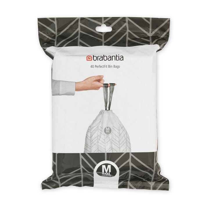 40 Bolsas de basura Brabantia PerfectFit - 60 L  - Brabantia