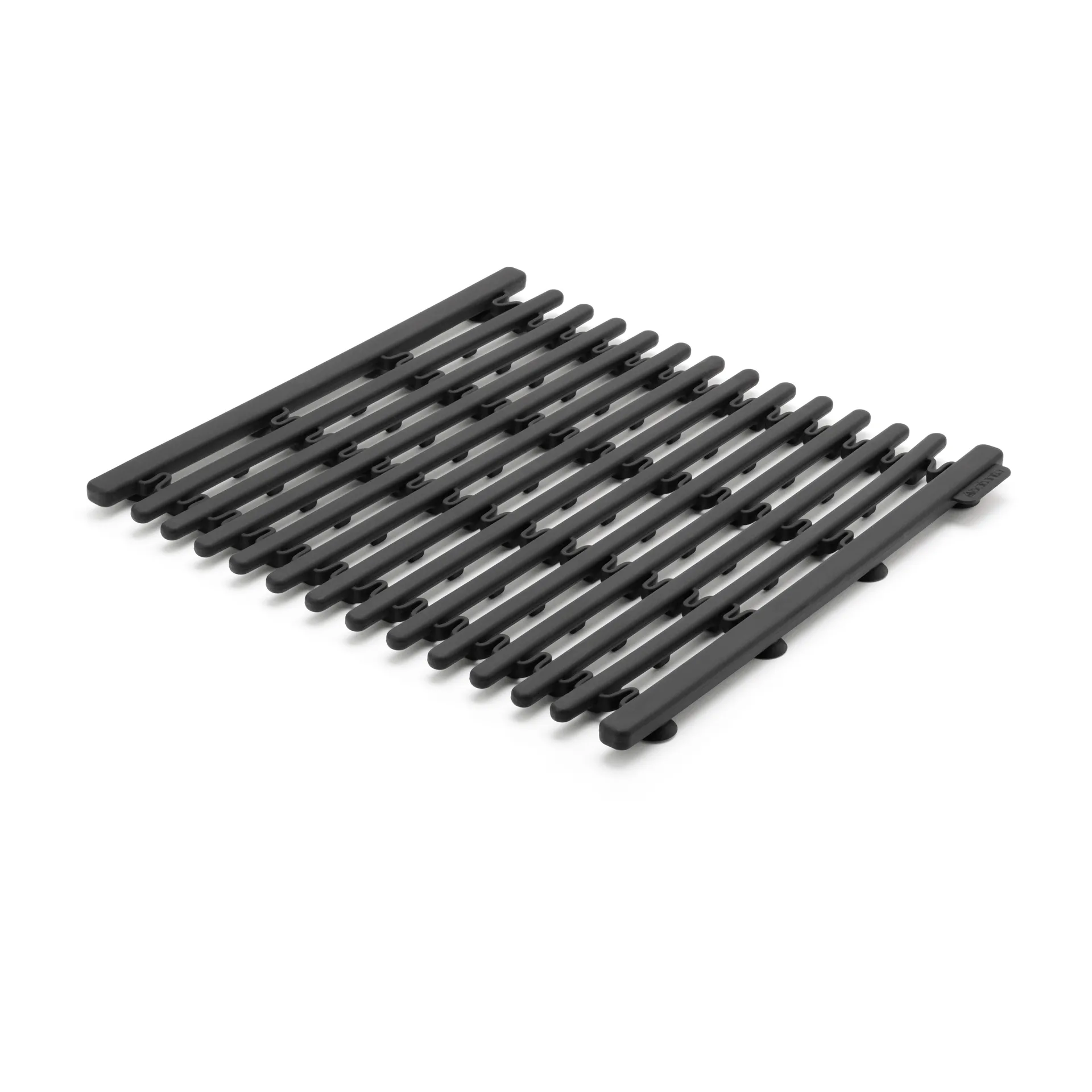 Alfombrilla para platos Sinkside 30x30 cm, gris oscuro Brabantia