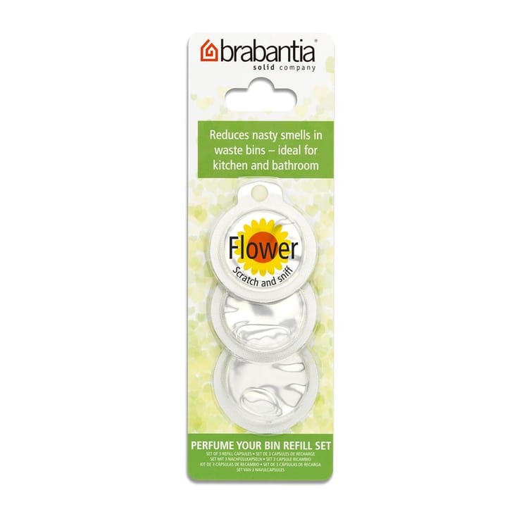 Ambientador Perfume your bin - cápsula de recambio Flower - Brabantia