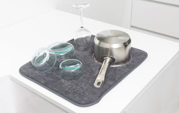 Bandeja secaplatos de microfibra Sinkside 47x40 cm - gris oscuro - Brabantia