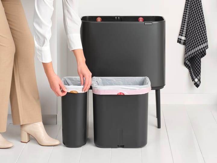Bo Touch Bin 11+23 L, Confident Grey Brabantia