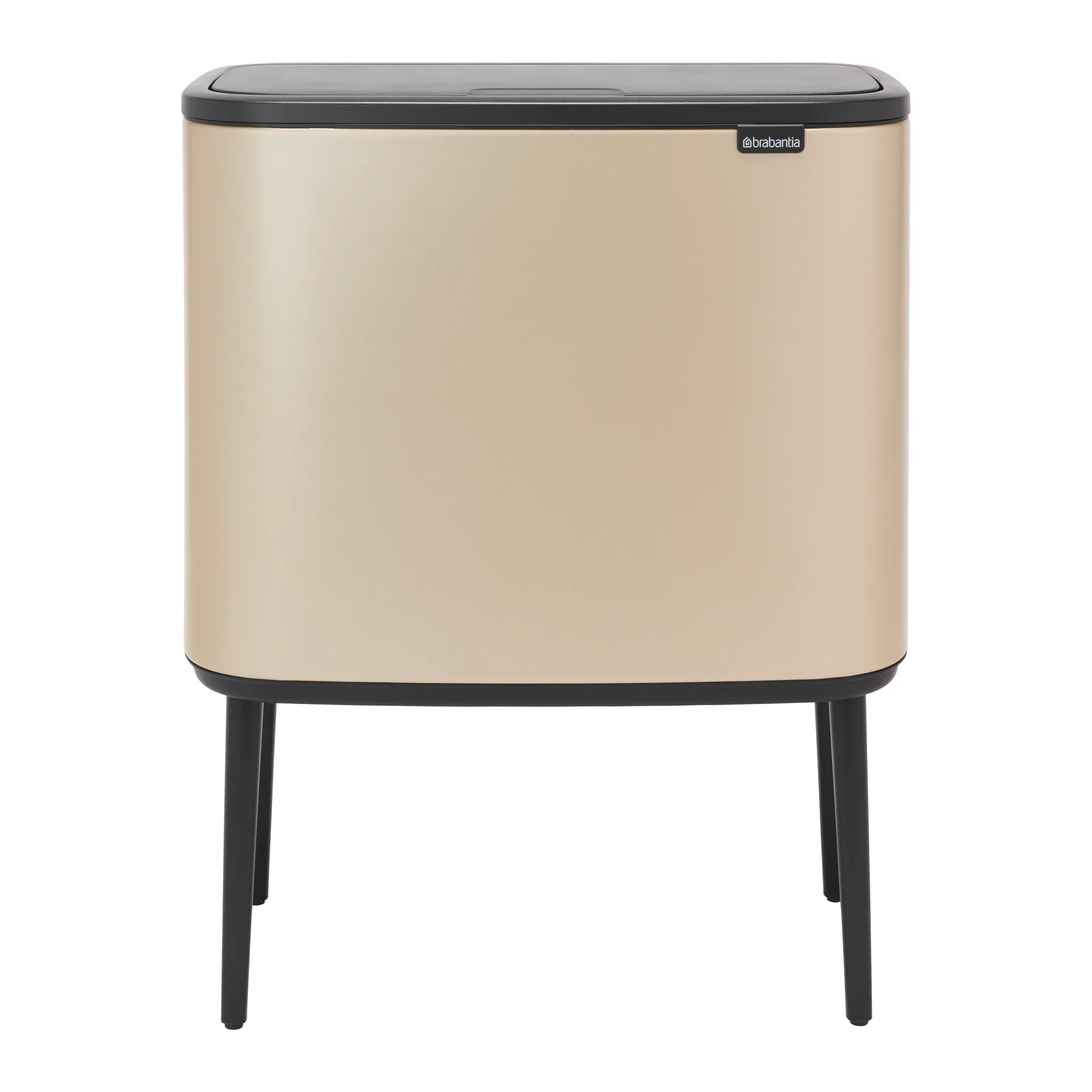Bo Touch Bin 11+23 L, Metallic Gold Brabantia