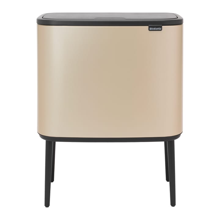 Bo Touch Bin 11+23 L - Metallic Gold - Brabantia