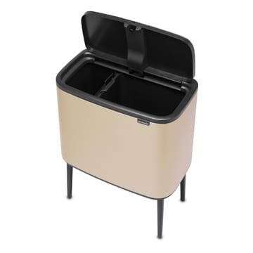 Bo Touch Bin 11+23 L - Metallic Gold - Brabantia