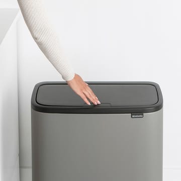 Bo Touch Bin 11+23 L - Mineral concrete grey - Brabantia