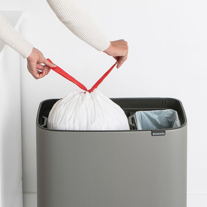Bo Touch Bin 11+23 L, Mineral concrete grey Brabantia
