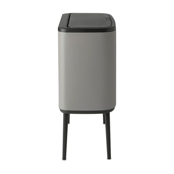 Bo Touch Bin 11+23 L, Mineral concrete grey Brabantia