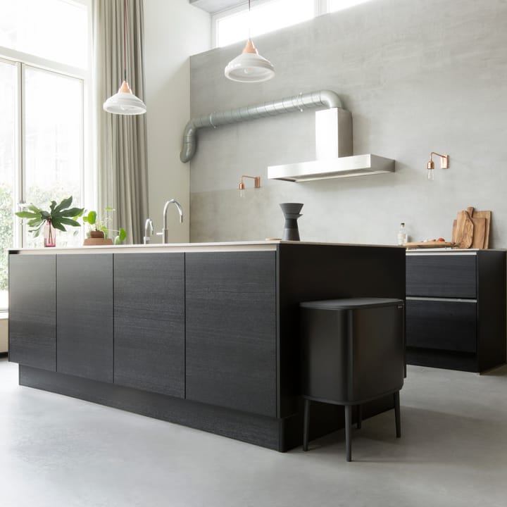 Bo Touch Bin 11+23 L, negro mate Brabantia
