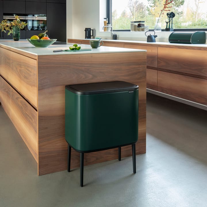 Bo Touch Bin 11+23 L, Pine green Brabantia