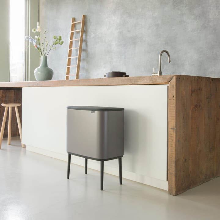 Bo Touch Bin 11+23 L, platino Brabantia