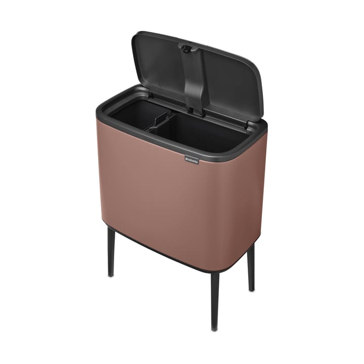 Bo Touch Bin 11+23 L, Satin Taupe Brabantia