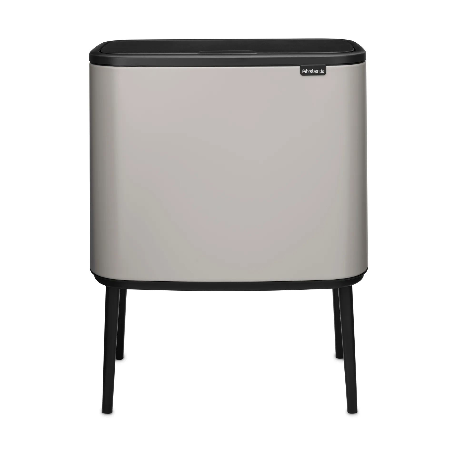 Bo Touch Bin 11+23 L, Soft grey Brabantia