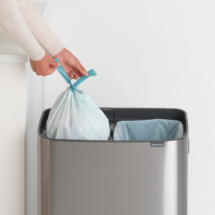 Bo touch bin 2x30 L, acero cepillado mate Brabantia
