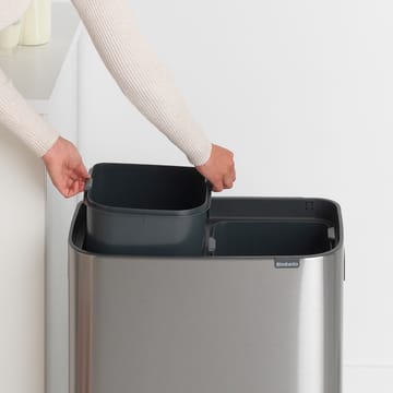 Bo touch bin 2x30 L - acero cepillado mate - Brabantia