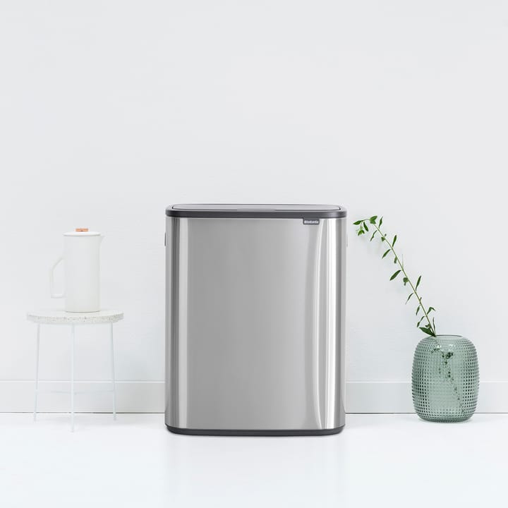 Bo touch bin 2x30 L, acero cepillado mate Brabantia