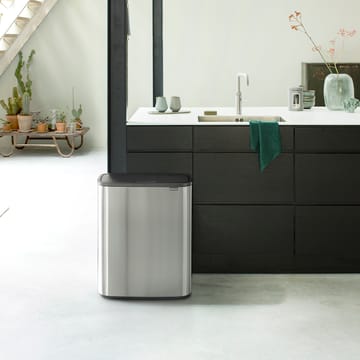 Bo touch bin 2x30 L - acero cepillado mate - Brabantia