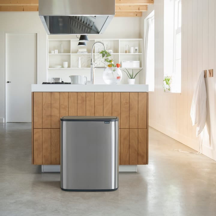 Bo touch bin 2x30 L, acero cepillado mate Brabantia
