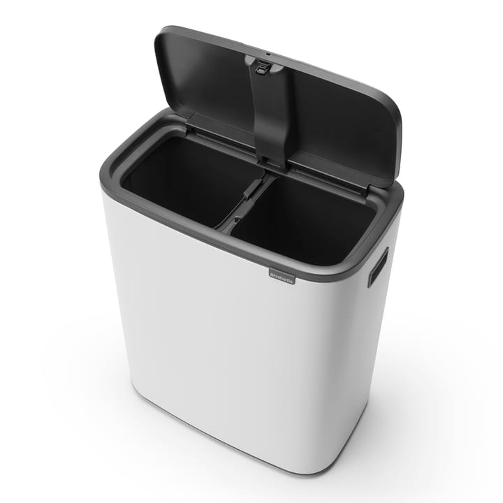 Bo touch bin 2x30 L, blanco Brabantia
