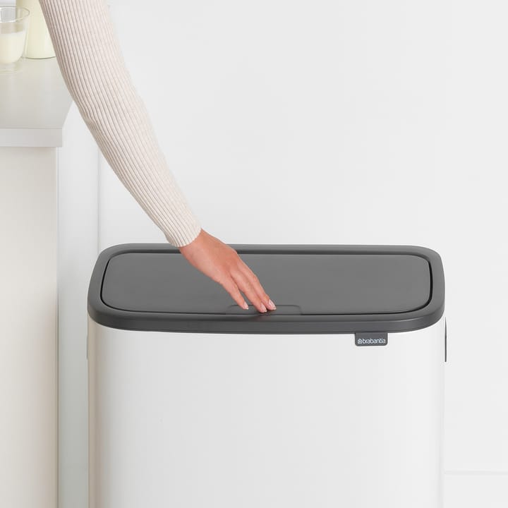 Bo touch bin 2x30 L - blanco - Brabantia